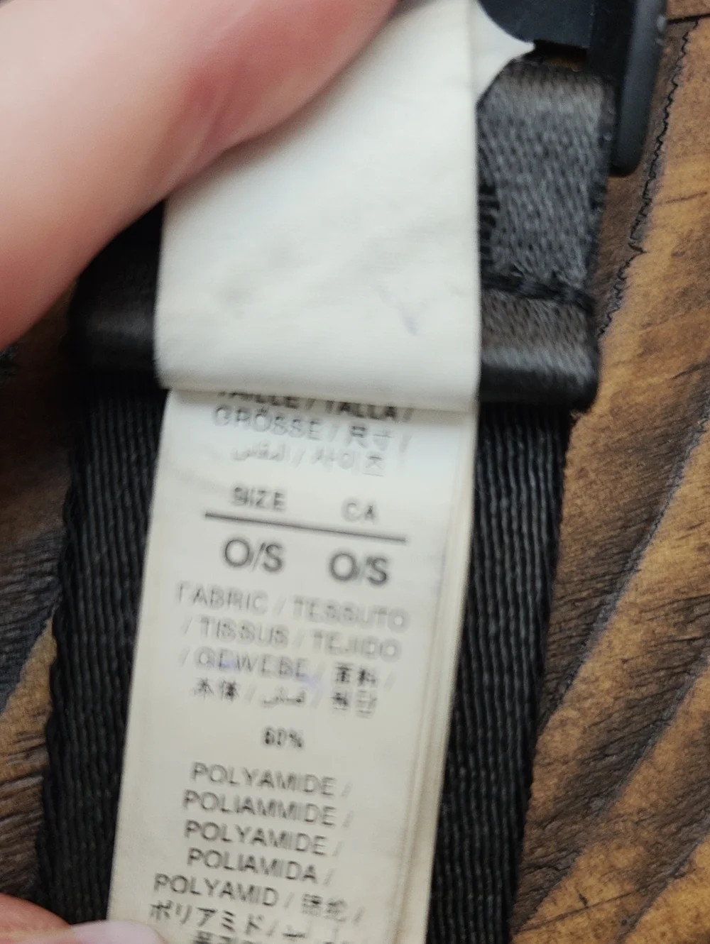Off White Industrial Logo Belt